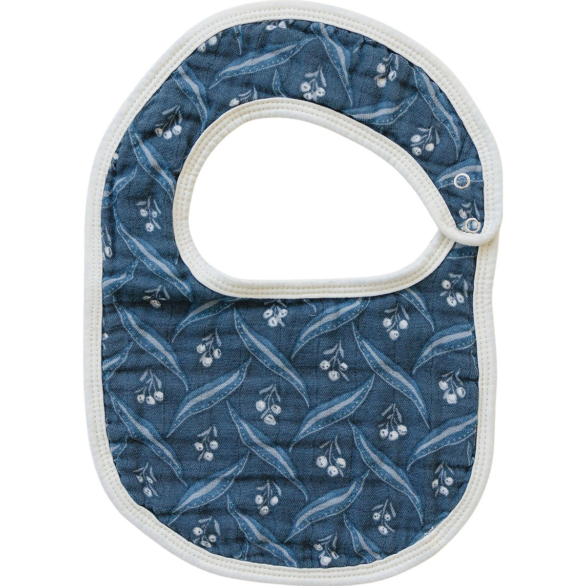 Navy Berry Classic Muslin Bib - Bib, Creative arts, Baby & Toddler Clothing, Sailboat, Pattern | Everetts Place