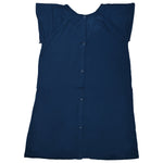 Three Little Tots Navy Blue Mommy Labor and Delivery Nursing Hospital GownEveretts Place