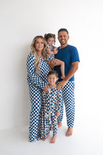 DREAM BIG LITTLE CO NAVY CHECKERS MEN'S DREAM JOGGER SETEveretts Place