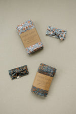 Mebie Baby Navy Floral Bamboo Stretch Swaddle - 