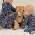 Sweet Bamboo Navy Nutcracker Big Kid Pajama - 