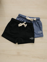 Mebie Baby Navy Pocket Cotton Shorts For Babies And Toddlers By Mebie Baby - 
