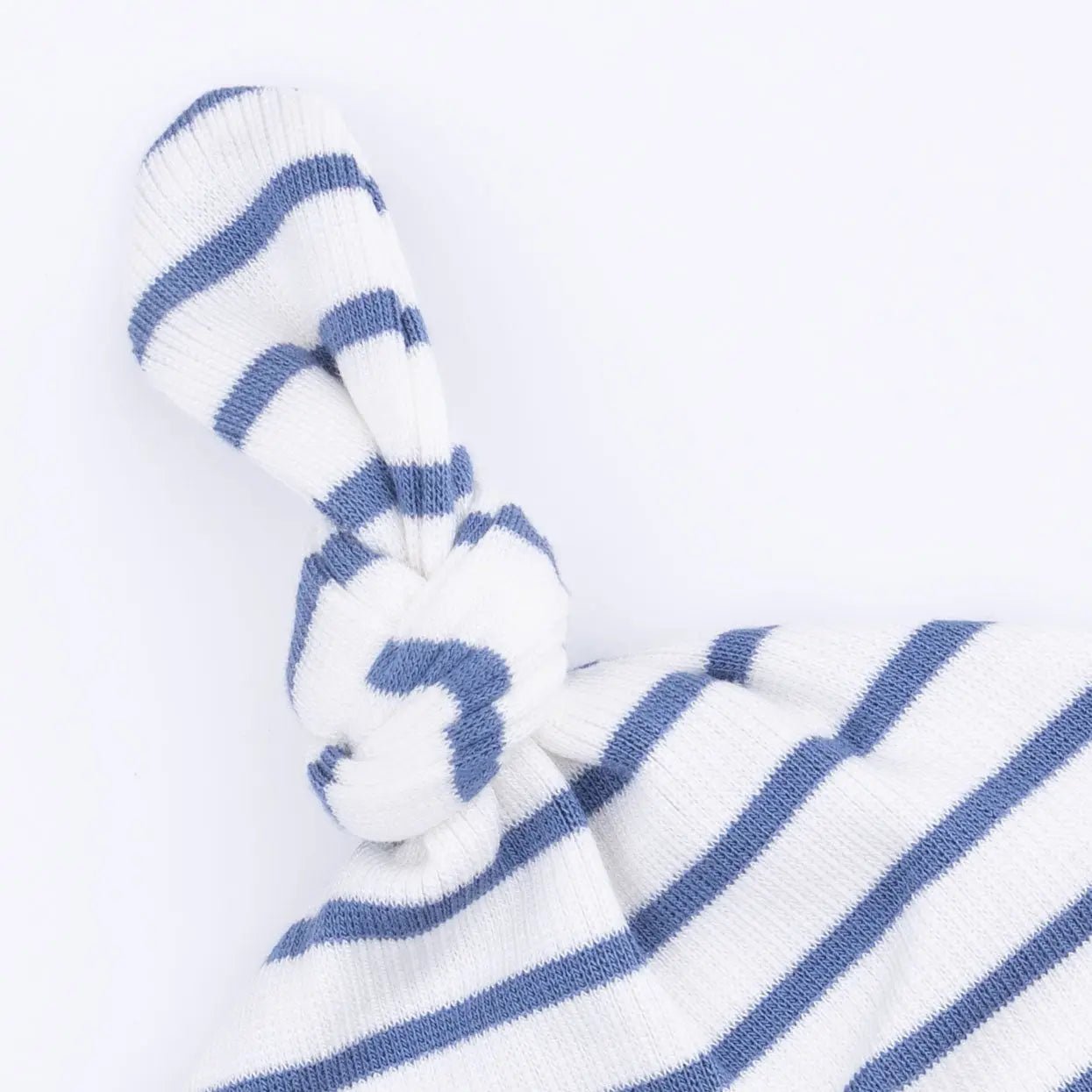 Angel Dear Navy Stripe - Knotted Hat - 