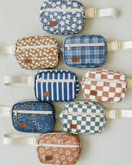 Mebie Baby Navy Stripe Mini Fanny Pack - 