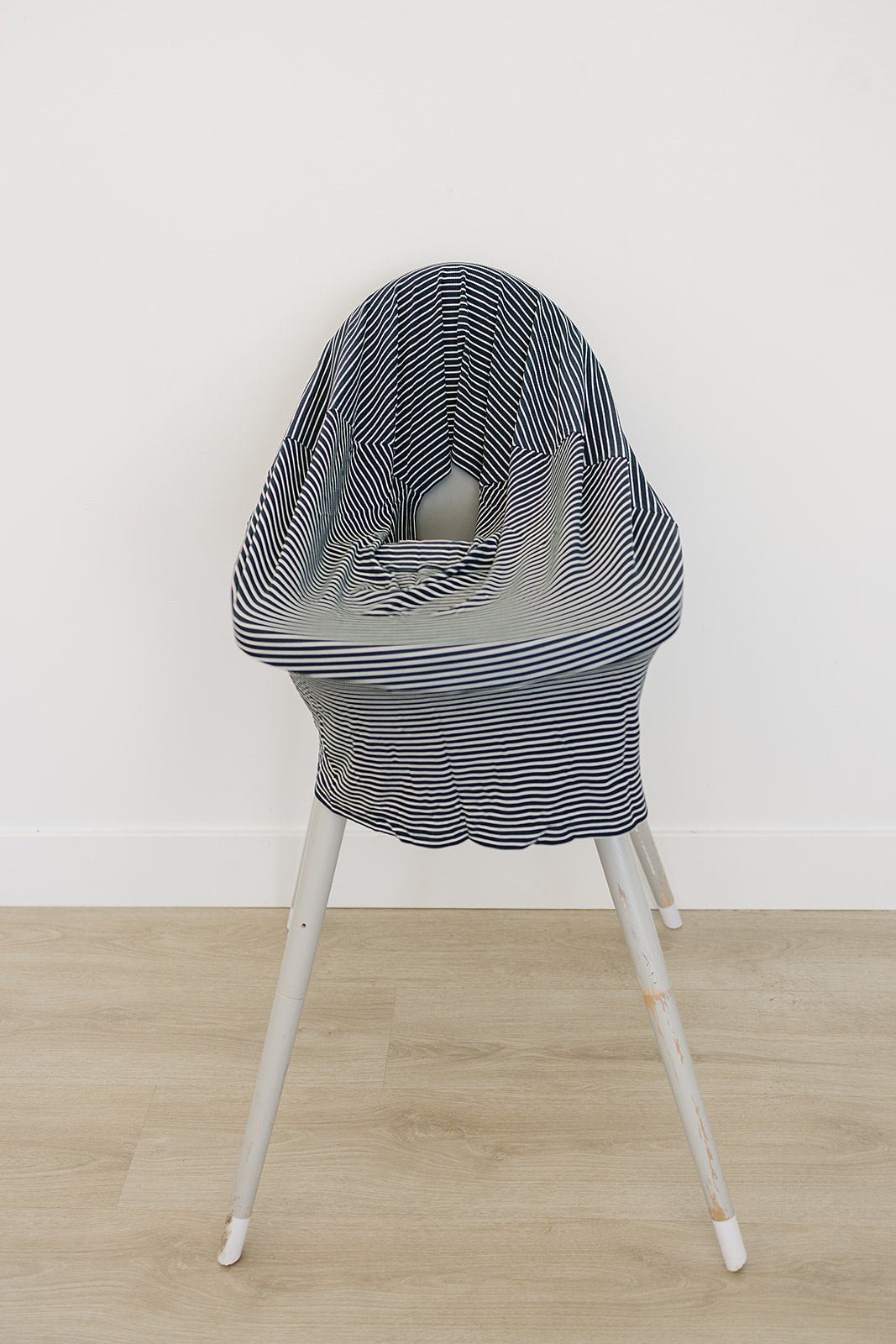 Mebie Baby Navy Stripes Ribbed Bamboo Multi - Use Cover - 