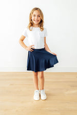 Mila & Rose ® Navy Twirl Skort - 