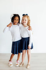 Mila & Rose ® Navy Twirl Skort - 