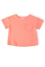 Mila & Rose ® Ruffle Pocket Tee: Trendy and versatile top for casual wear -