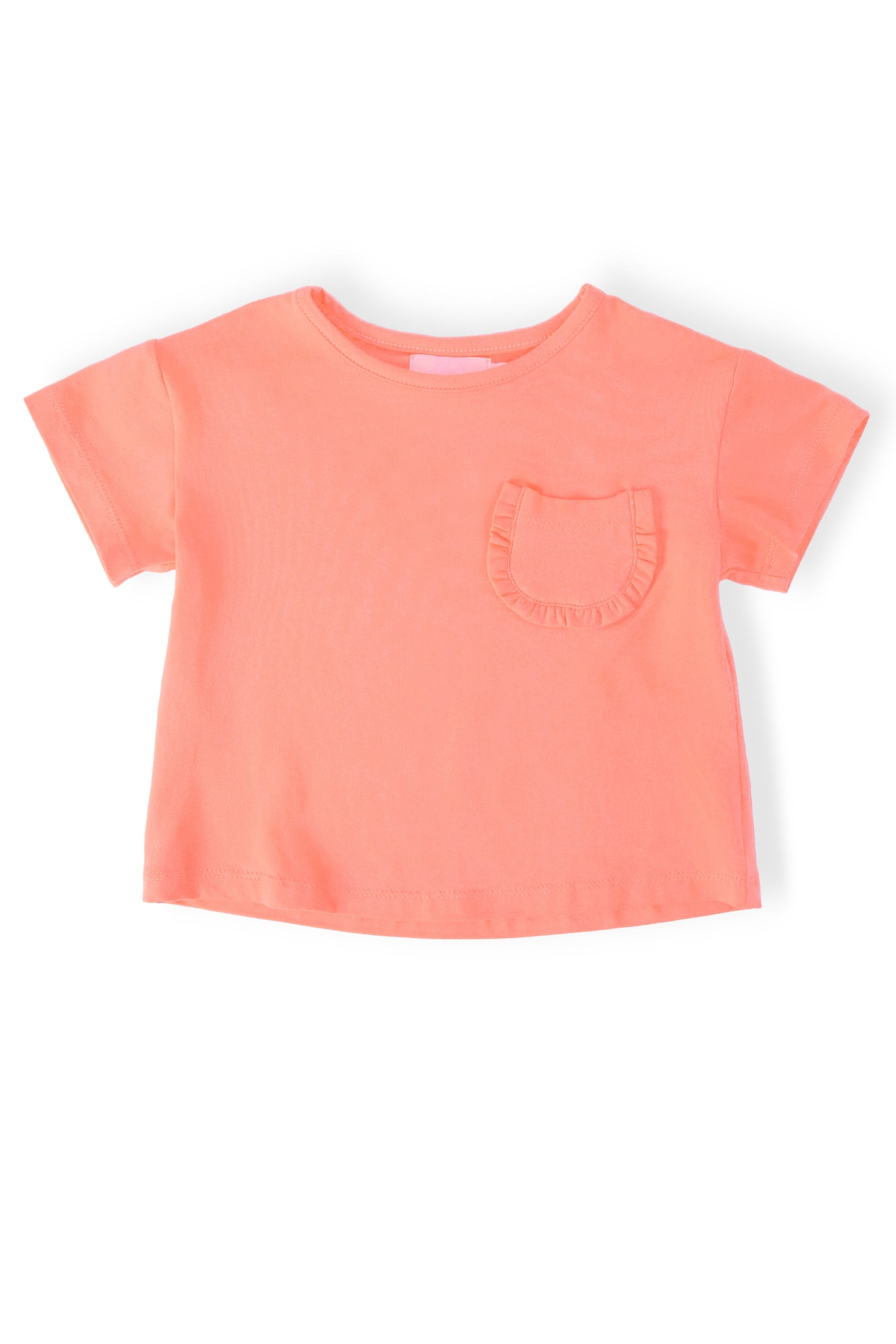 Mila & Rose ® Ruffle Pocket Tee: Trendy and versatile top for casual wear -