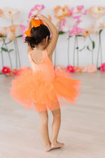 Mila & Rose ® Neon Coral Tank Tutu Leotard - 