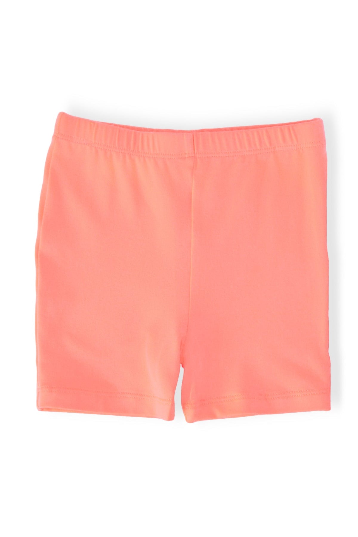 Neon Coral Twirl Shorts - Shorts, Active Shorts, Orange, Pink, Trunks | Everetts Place