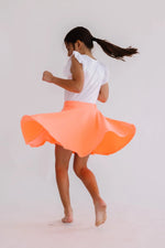 Mila & Rose ® Neon Coral Twirl Skort - 