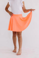 Mila & Rose ® Neon Coral Twirl Skort - 