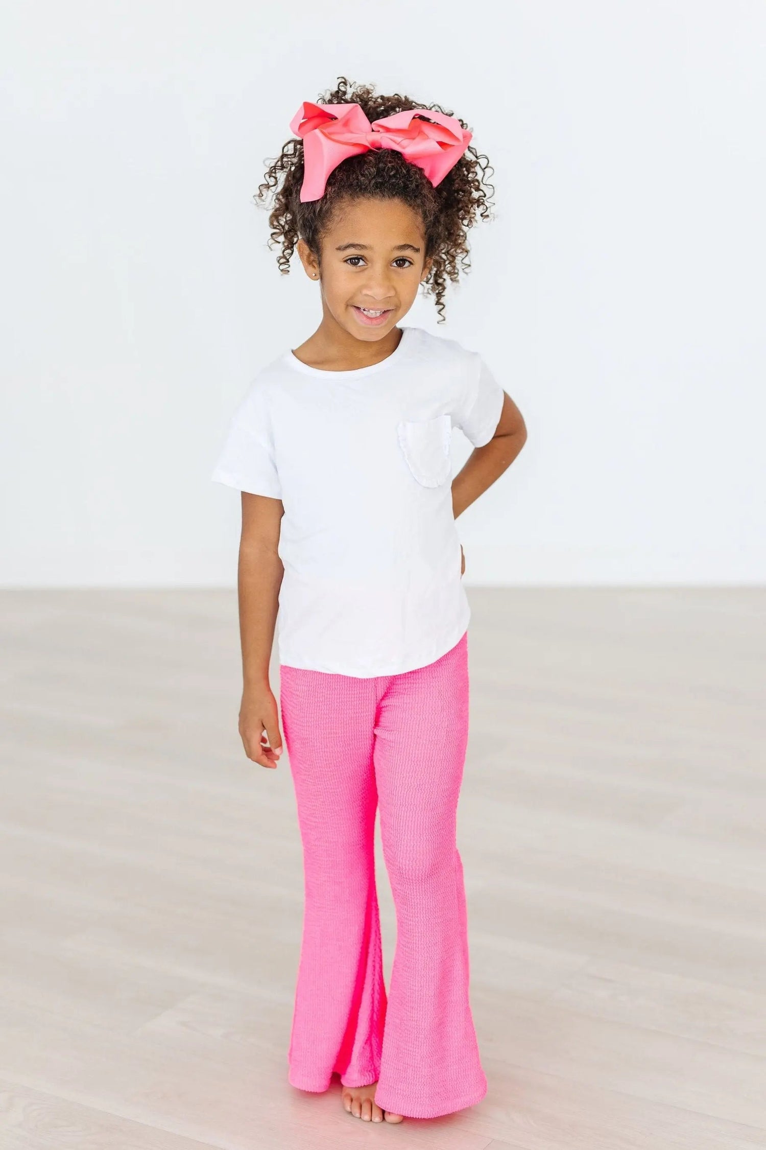 Neon Pink Scrunchy Bells - Pink, Child, Baby & Toddler Clothing, Waist, Toddler | Everetts Place