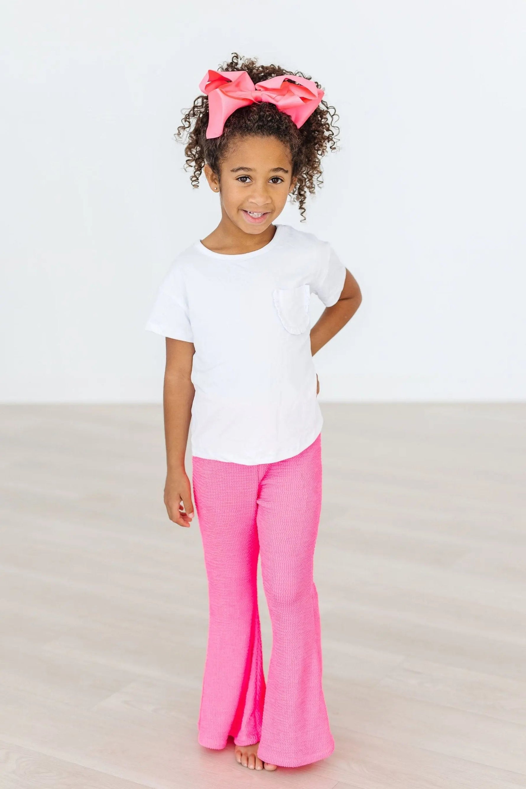 Neon Pink Scrunchy Bells - Pink, Child, Baby & Toddler Clothing, Waist, Toddler | Everetts Place