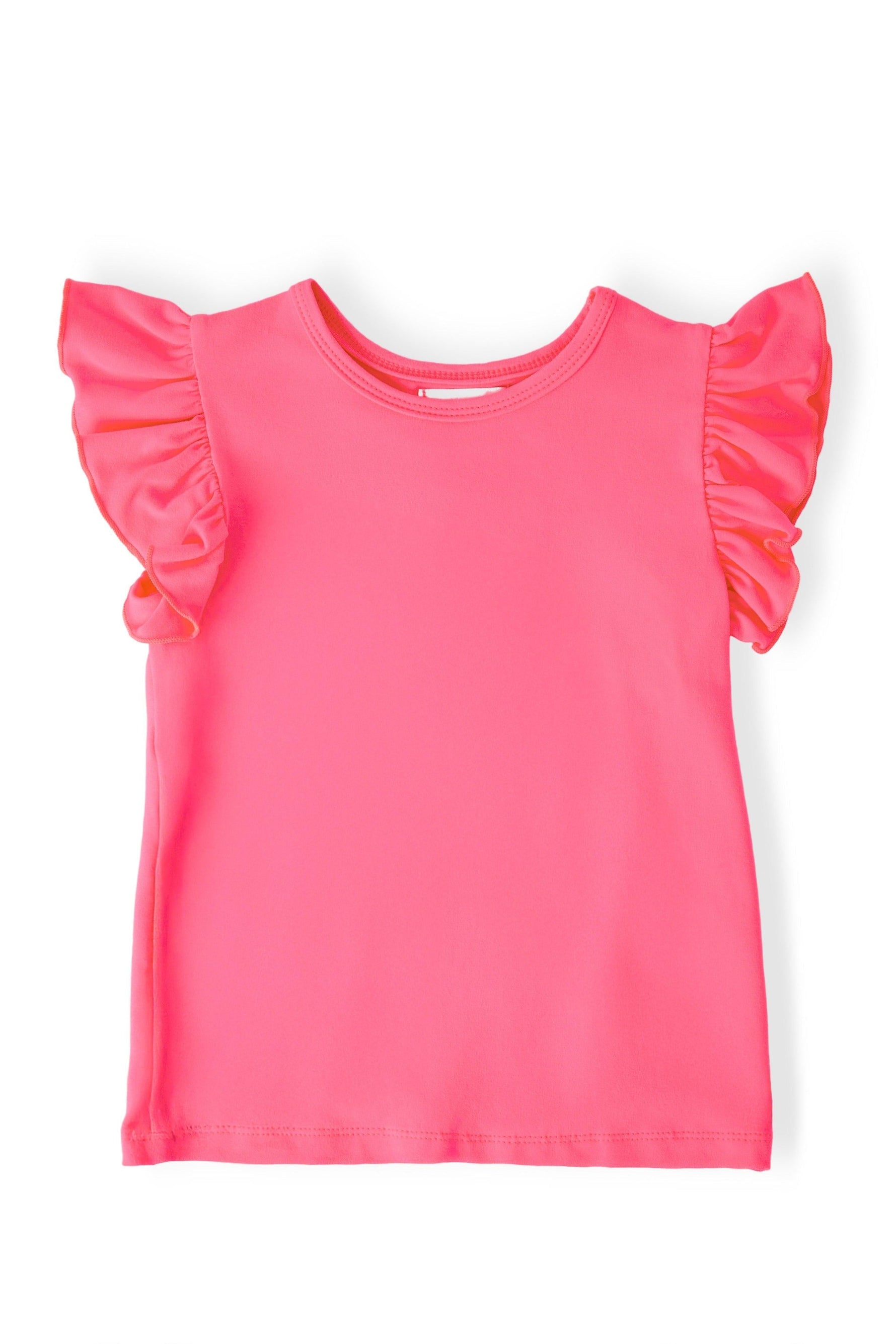 Mila & Rose ® Mila's Favorite Ruffle Tee for Girls - Versatile & Girly -