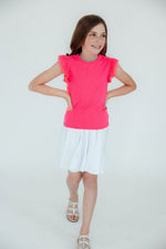 Mila & Rose ® Mila's Favorite Ruffle Tee for Girls - Versatile & Girly -