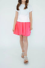 Mila & Rose ® Neon Pink Twirl Skort - 