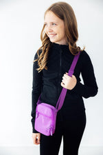 Mila & Rose ® Neon Purple Crossbody Bag - 
