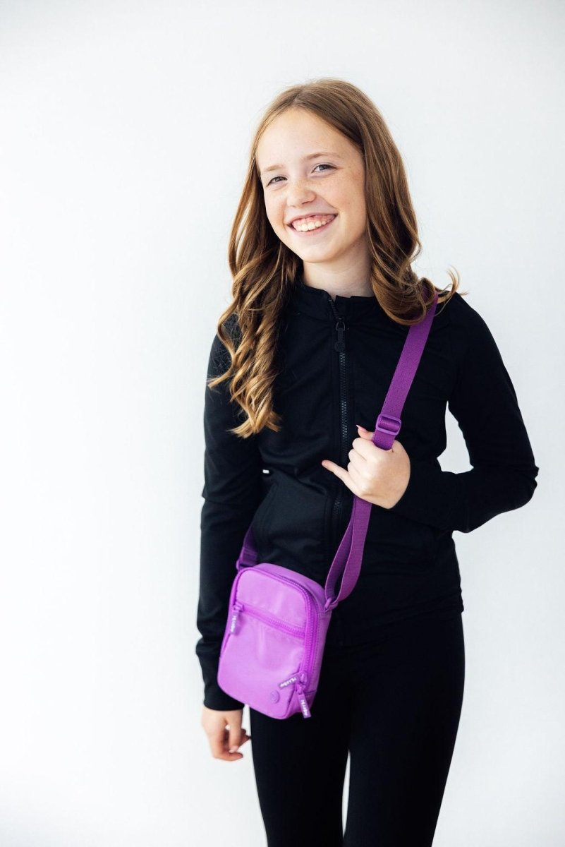 Mila & Rose ® Neon Purple Crossbody Bag - 