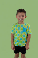 DREAM BIG LITTLE CO NEON SMILES DREAM POCKET TEEEveretts Place