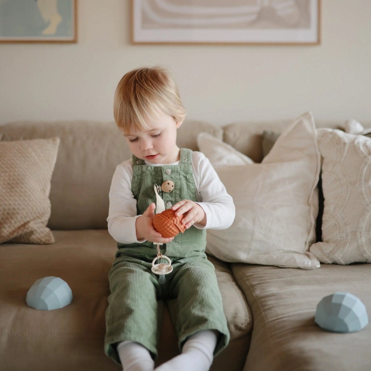 Mushie Nesting Spheres Sensory Toy for Tactile Exploration and Development - Everetts Place Boutique - 