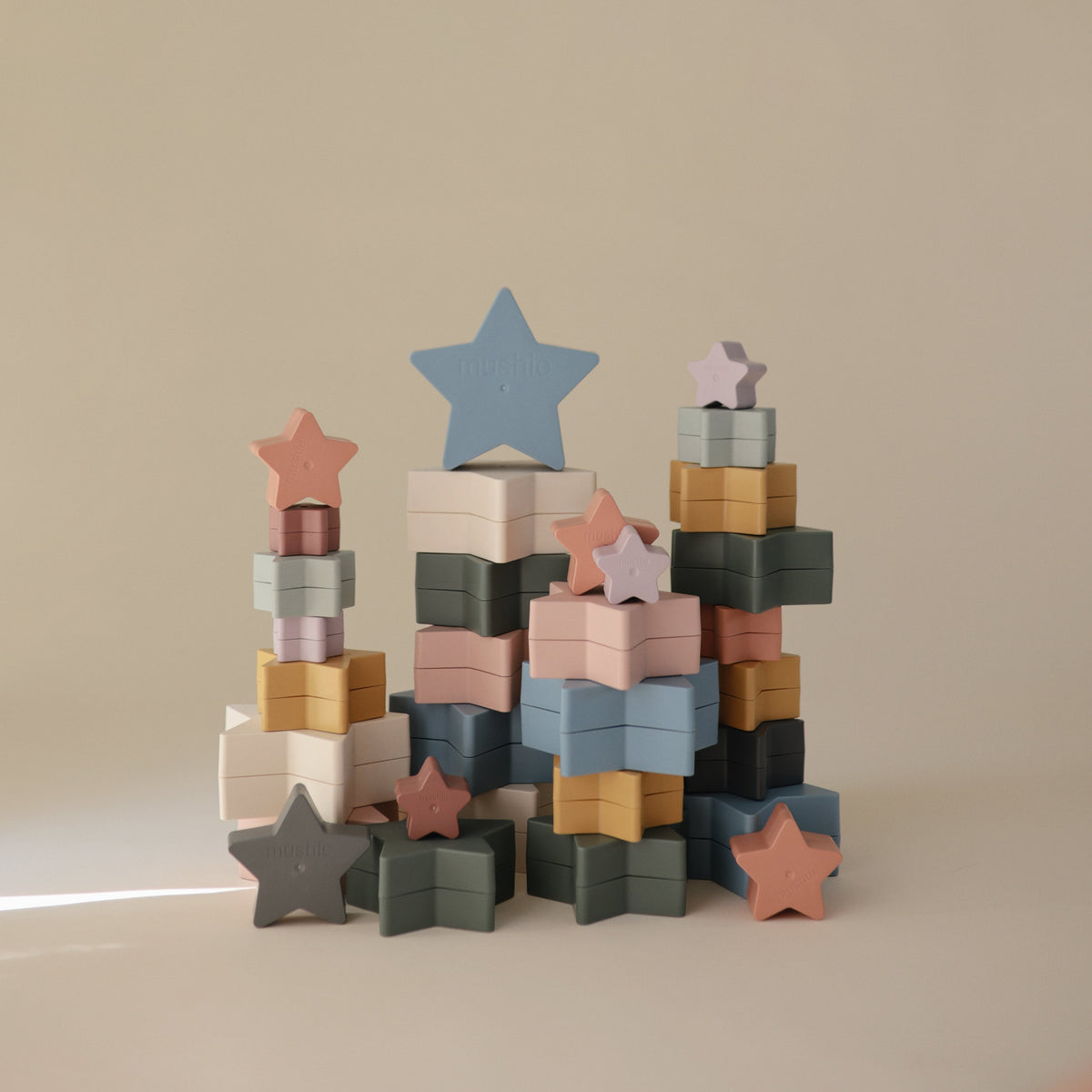 Mushie Nesting Stars Toy - 