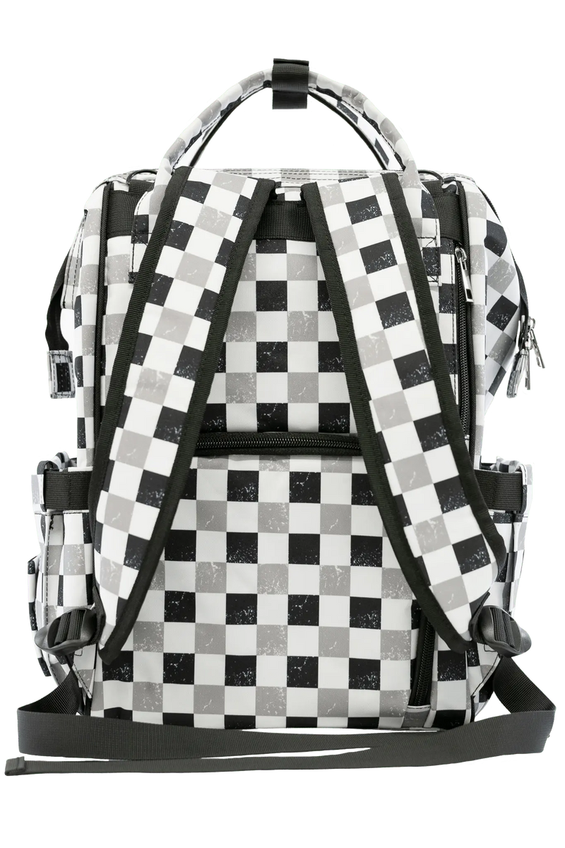 Neutral Check - Diaper Bag - Everetts Place: Online Boutique