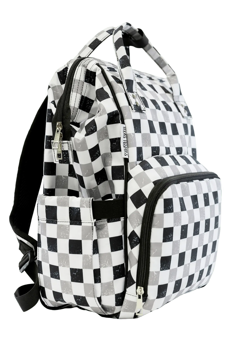 Neutral Check - Diaper Bag - Everetts Place: Online Boutique