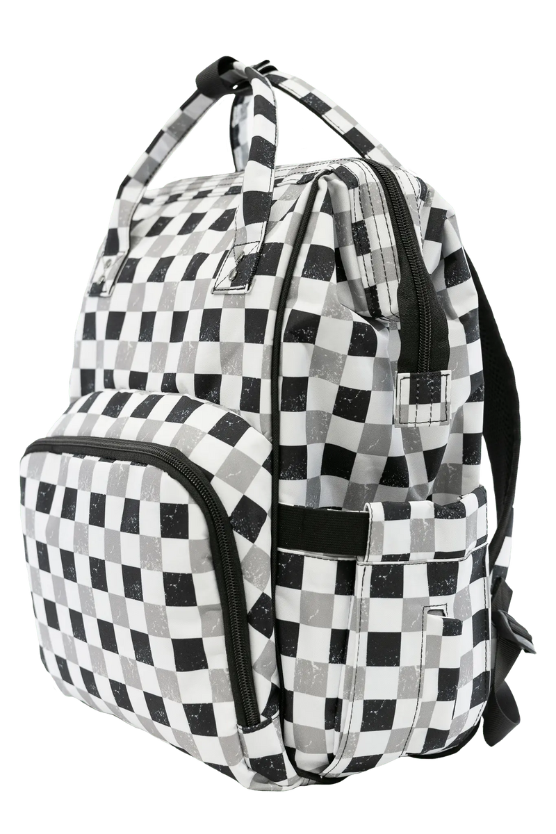 Neutral Check - Diaper Bag - Everetts Place: Online Boutique