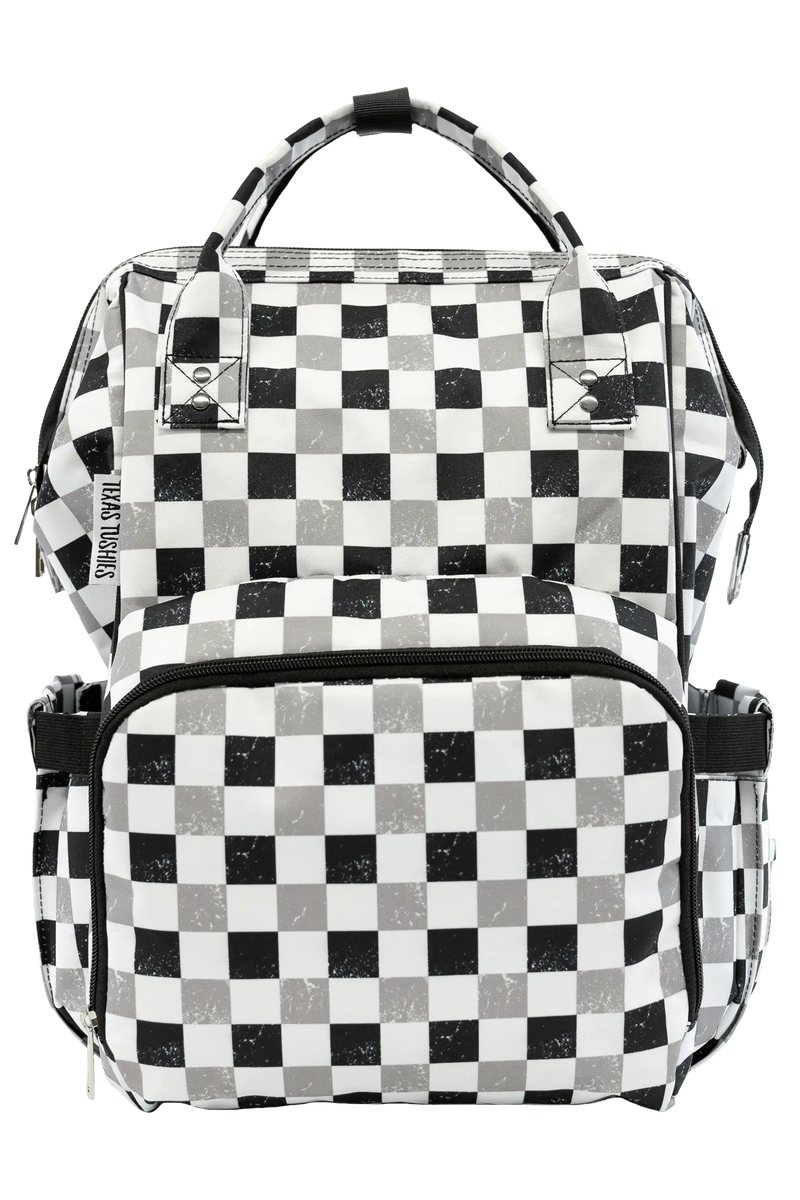 Neutral Check - Diaper Bag - Everetts Place: Online Boutique