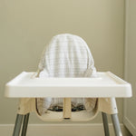 Little Joy Co. Neutral Patterned Cushion Cover for IKEA Antilop Highchair - Wipeable - 