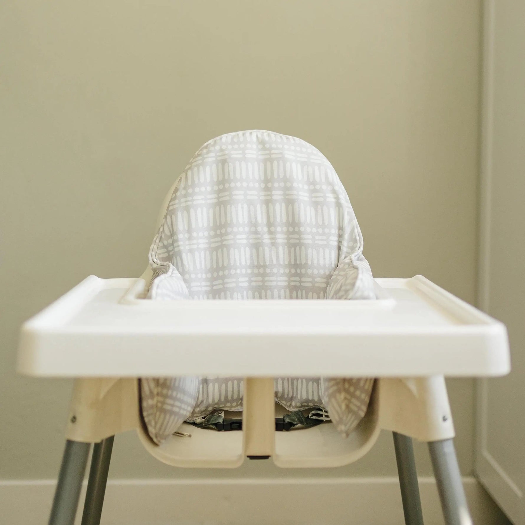Little Joy Co. Neutral Patterned Cushion Cover for IKEA Antilop Highchair - Wipeable - 