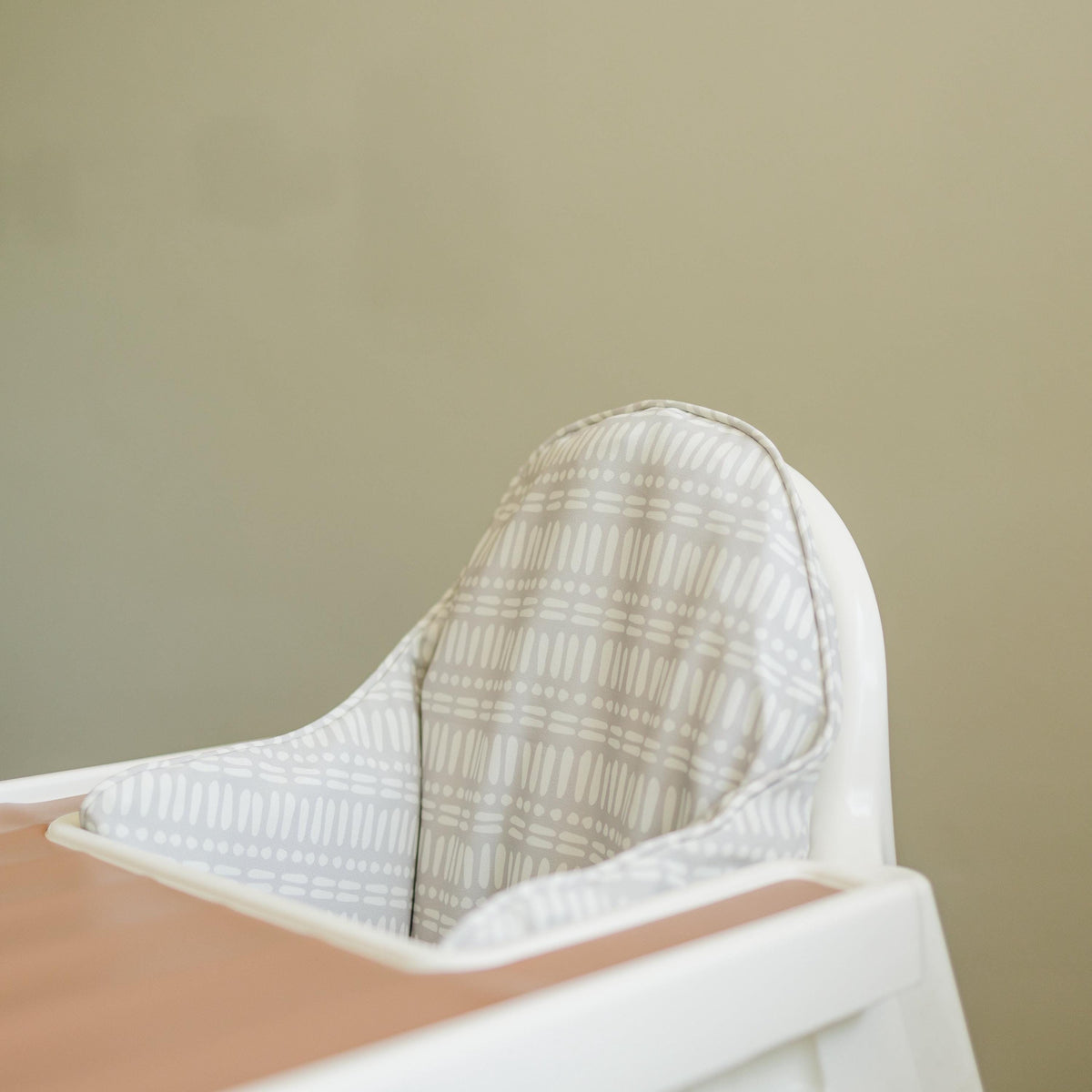 Little Joy Co. Neutral Patterned Cushion Cover for IKEA Antilop Highchair - Wipeable