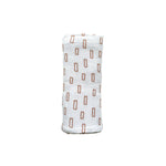 Harp Angel Boutique Neutral Rectangle Bamboo Baby Swaddle Blanket - Soft Stretch Newborn Swaddle