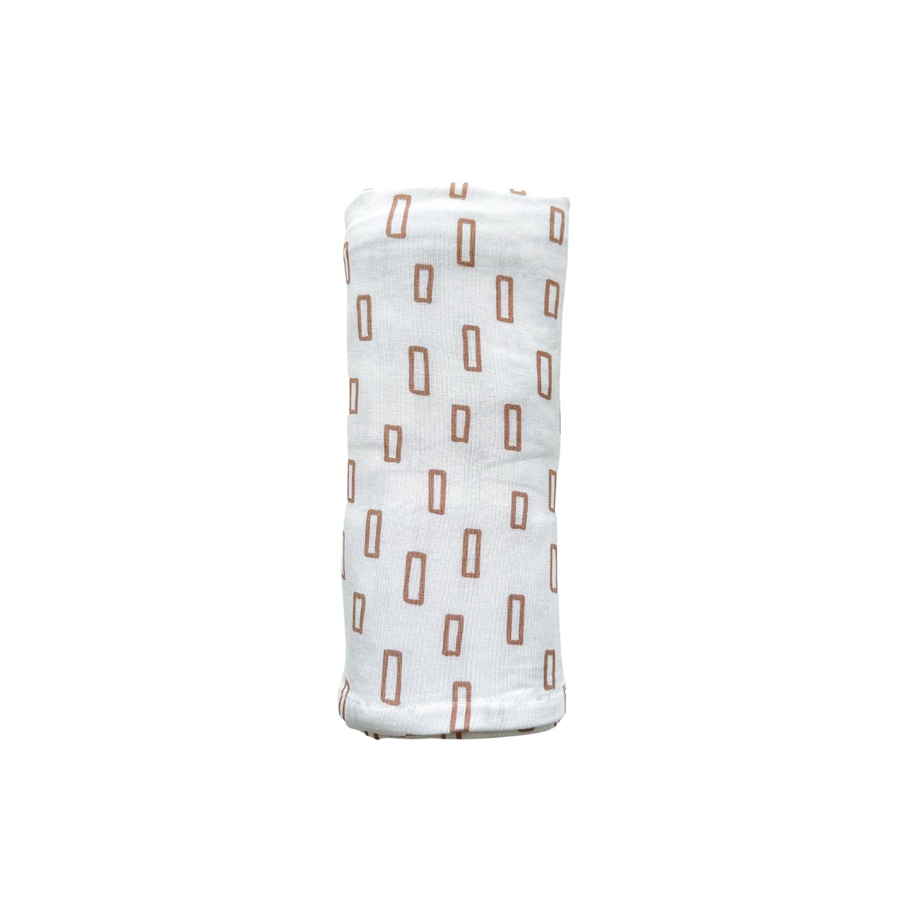 Harp Angel Boutique Neutral Rectangle Bamboo Baby Swaddle Blanket - Soft Stretch Newborn Swaddle