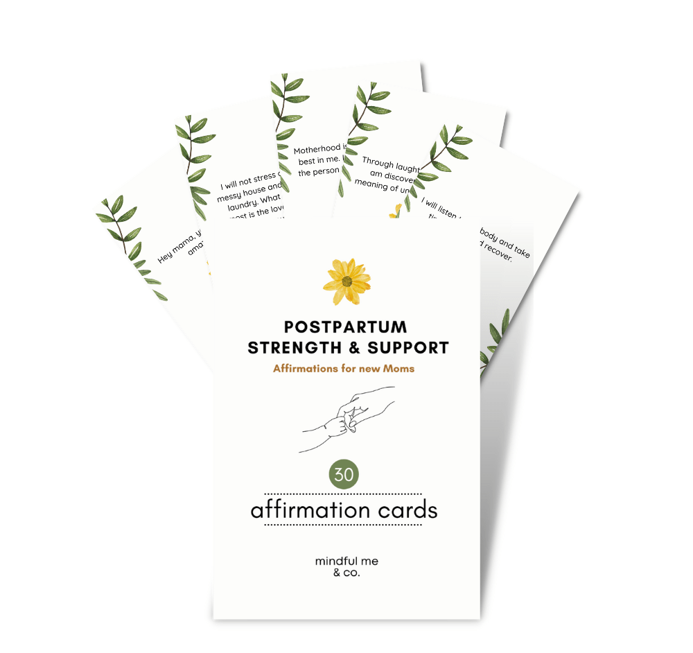 LUCY LUE ORGANICS New Mom Affirmation Cards - Everetts Place Boutique - 
