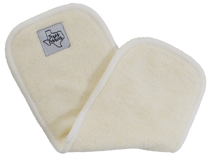 Newborn 3 Layer Bamboo Cloth Diaper Inserts - Everetts Place: Online Boutique
