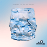 The Good Village Cloth Co. Newborn All - in - One Diaper | Dreamy Voyages - 