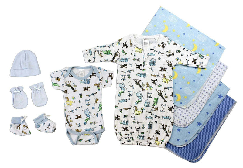 Newborn Baby BoysThis Bambini layette set is an ideal gift for newborn babies, featuring soft and cozy cotton clothes that promote comfort. A perfect present for any expectant mom, tEveretts Place: Online Boutique 