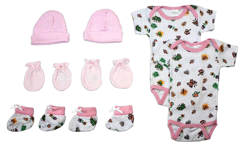 Newborn Baby GirlsThis Bambini layette set is perfect for newborns, made with soft cotton for ultimate comfort. An ideal gift for expectant mothers, it features expandable shoulder neEveretts Place: Online Boutique 