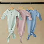 Little Joy Co. Newborn Bamboo Gown And Hat Set By Little Joy Co Boutique - Everetts Place Boutique - 