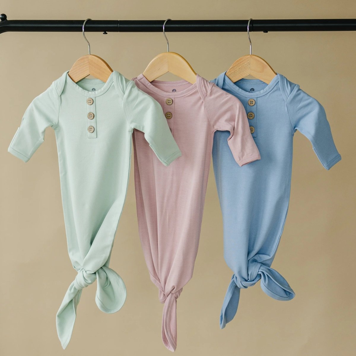 Little Joy Co. Newborn Bamboo Gown And Hat Set By Little Joy Co Boutique - Everetts Place Boutique - 