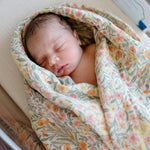 Organic Cotton Muslin Swaddle Blanket by Mushie