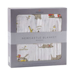 Newcastle Classics Newcastle Classics Bamboo Muslin Blanket for Cozy Infants and Toddlers - Home & Garden > Linens & Bedding > Bedding > Blankets Crib Sheet