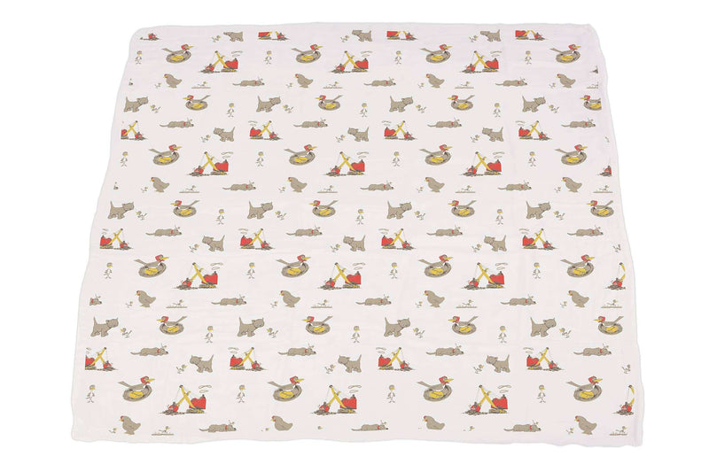 Newcastle Classics Are You My Mother Bamboo Muslin Blanket 100 Percent Natural 47 Inch x 47 Inch Newcastle Classics