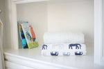 Newcastle Classics Newcastle Classics Cotton Muslin Blanket with Blue Elephant Design for Kids - Home & Garden > Linens & Bedding > Bedding > Blankets Baby Blanket