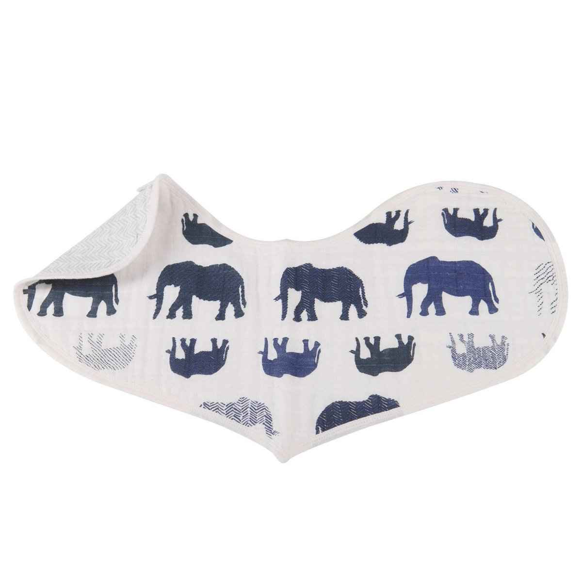 Newcastle Classics Elephant Burp Cloth Set of 2 for Baby Feeding Needs - Everetts Place