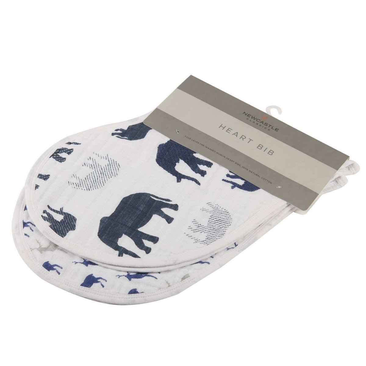 Newcastle Classics Elephant Burp Cloth Set of 2 for Baby Feeding Needs - Everetts Place