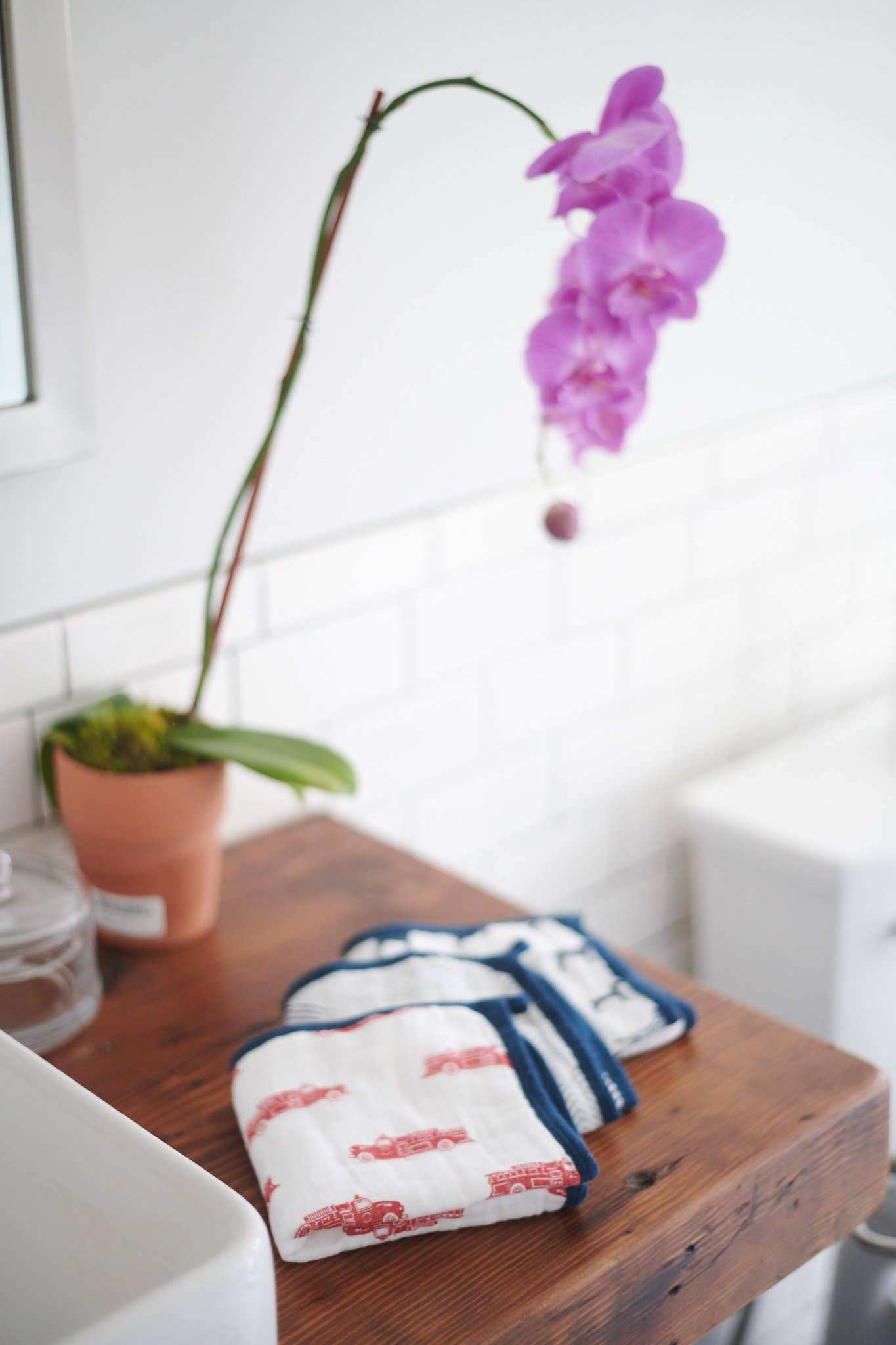 Newcastle Classics Newcastle Classics Fire Truck Washcloth Set for Fun Bath Time Adventures - Home & Garden > Linens & Bedding > Towels > Bath Towels & Washcloths > Washcloths Bath & Beauty